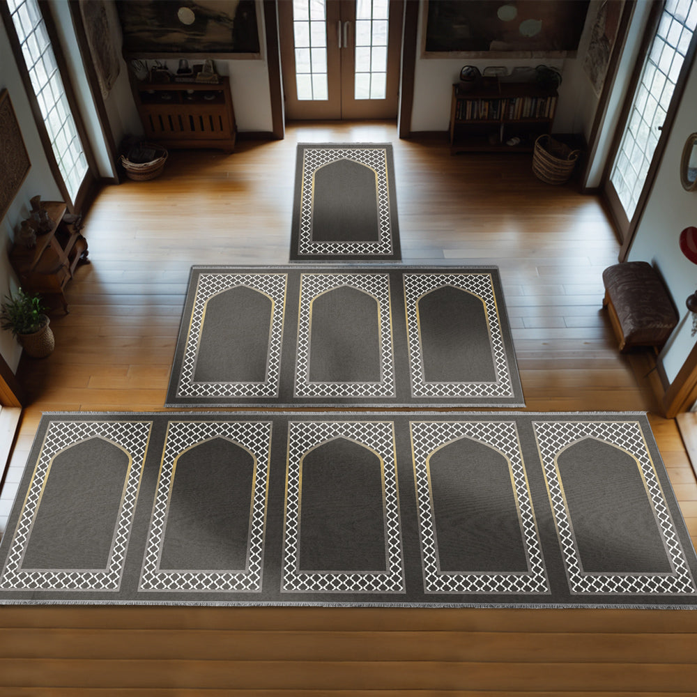 Moroccan Lattice Personalized Prayer Mat