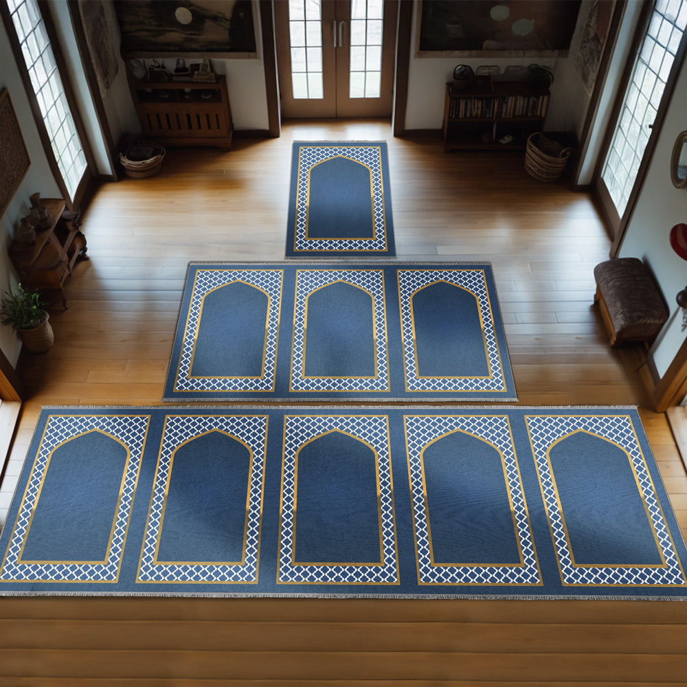 Moroccan Lattice Personalized Prayer Mat