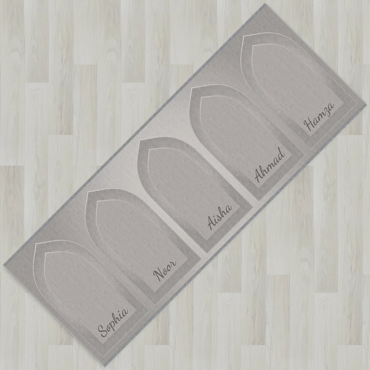 Silhouette Arch Personalized Prayer Mat