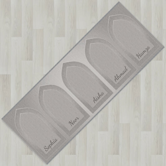 Silhouette Arch Personalized Prayer Mat
