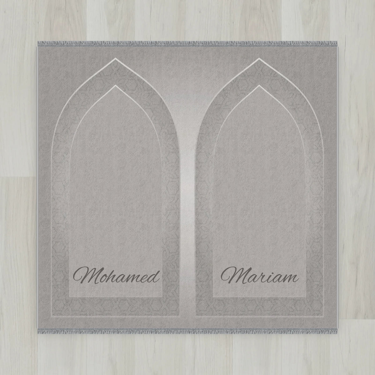 Silhouette Arch Personalized Prayer Mat