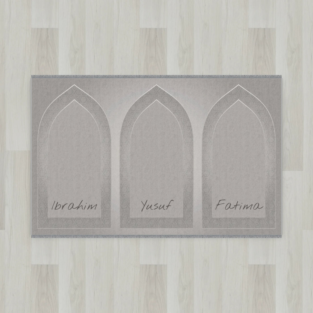 Silhouette Arch Personalized Prayer Mat