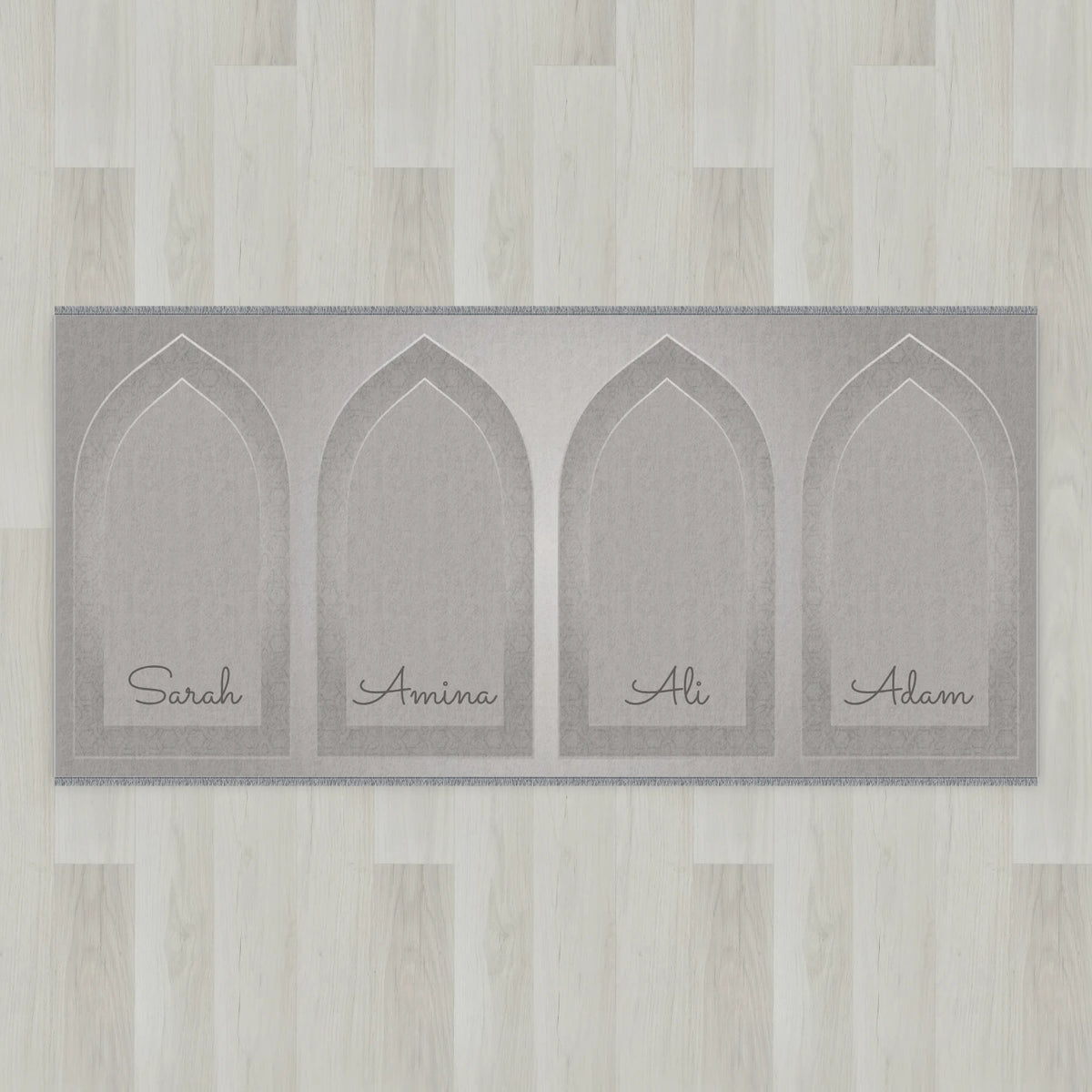 Silhouette Arch Personalized Prayer Mat