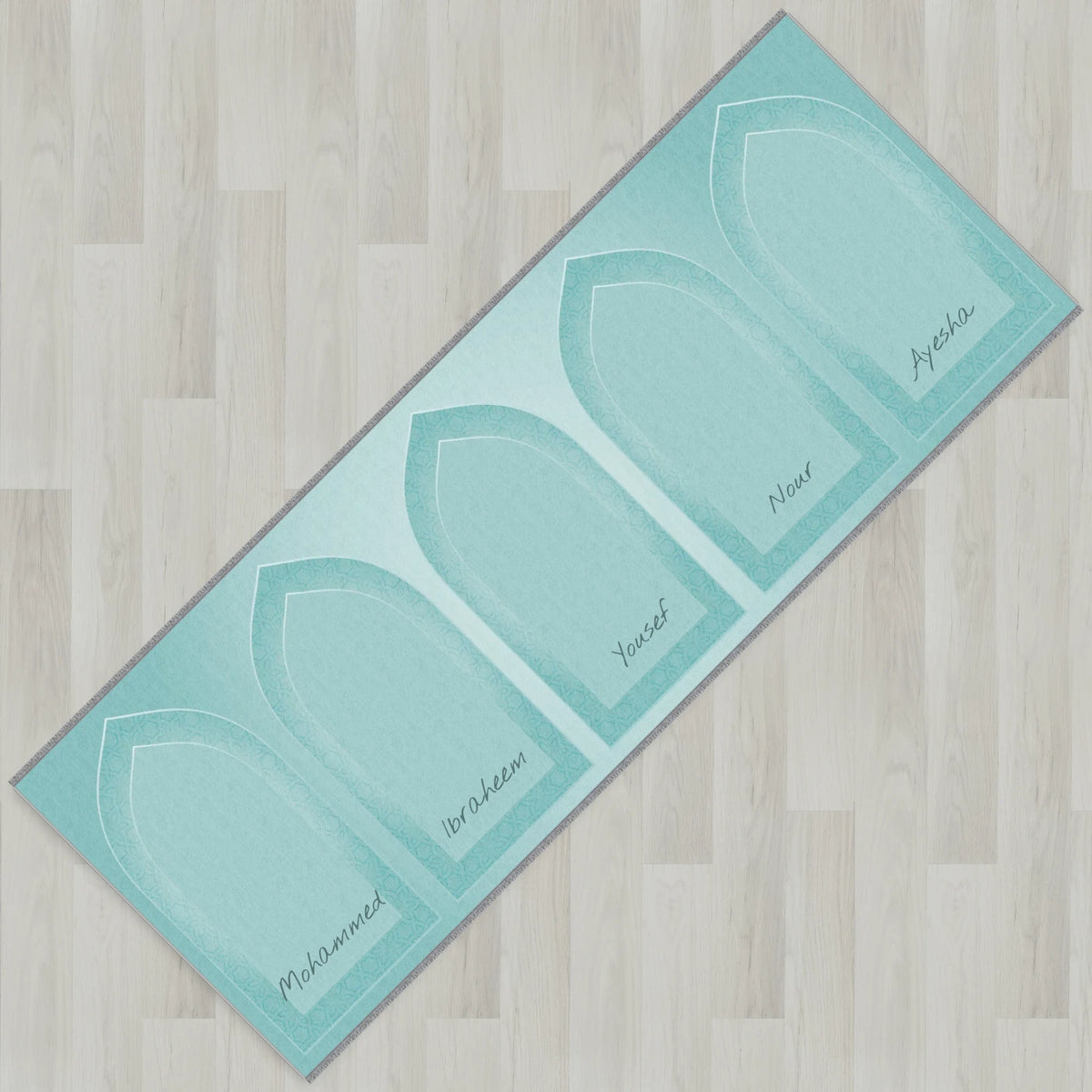 Silhouette Arch Personalized Prayer Mat
