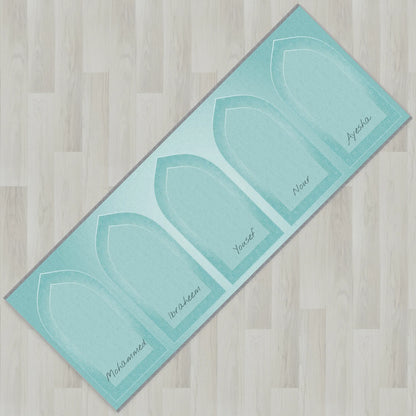 Silhouette Arch Personalized Prayer Mat