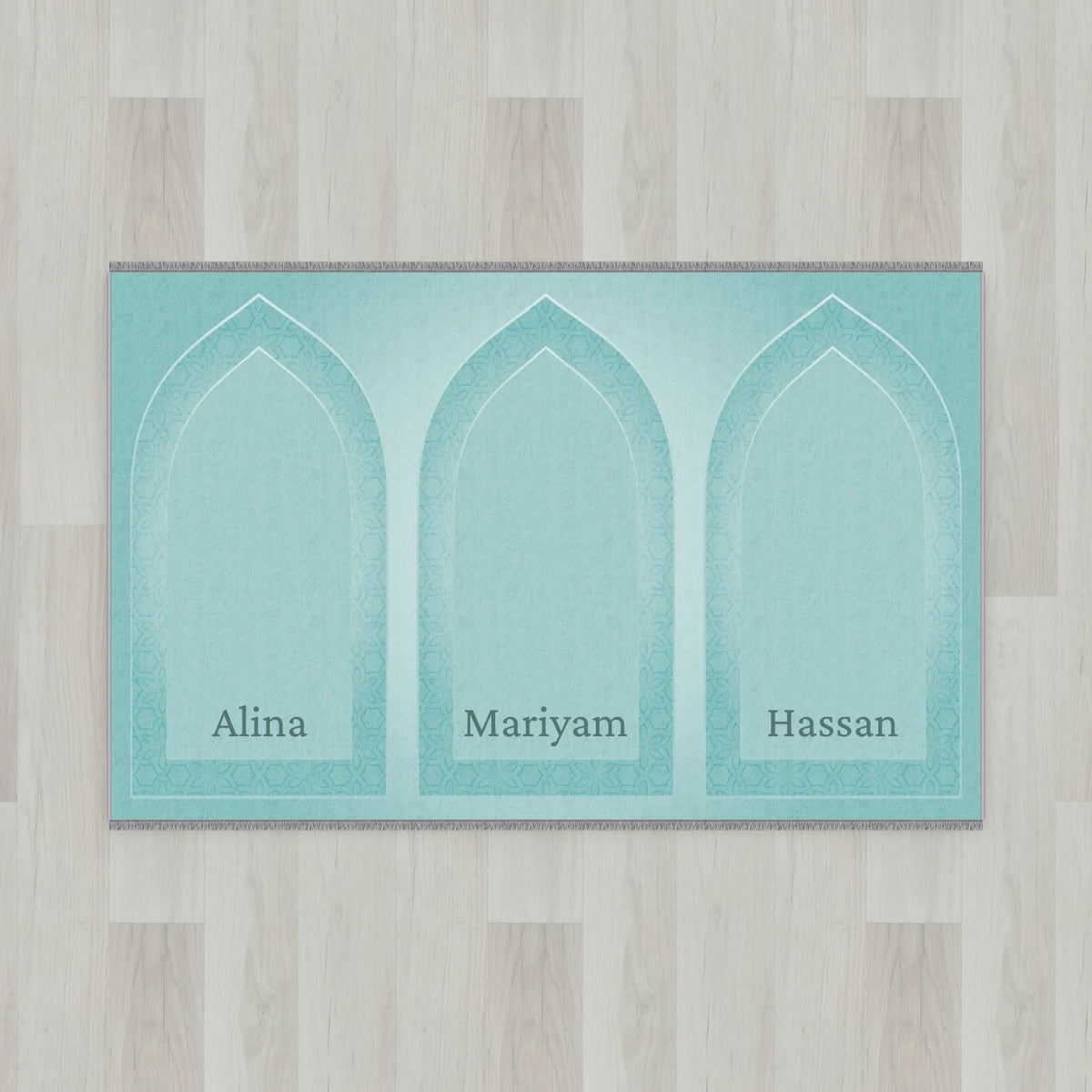 Silhouette Arch Personalized Prayer Mat