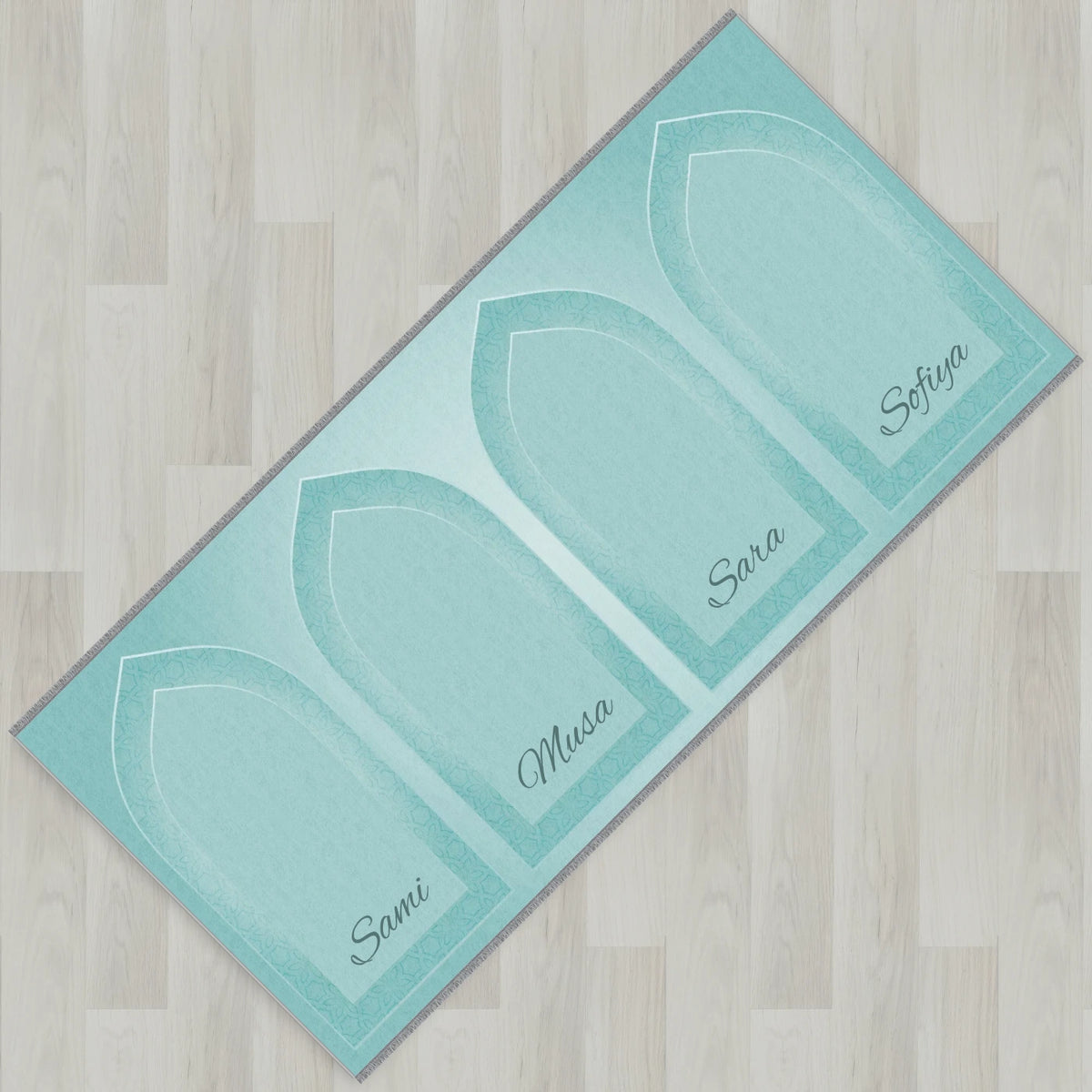 Silhouette Arch Personalized Prayer Mat