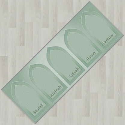 Silhouette Arch Personalized Prayer Mat