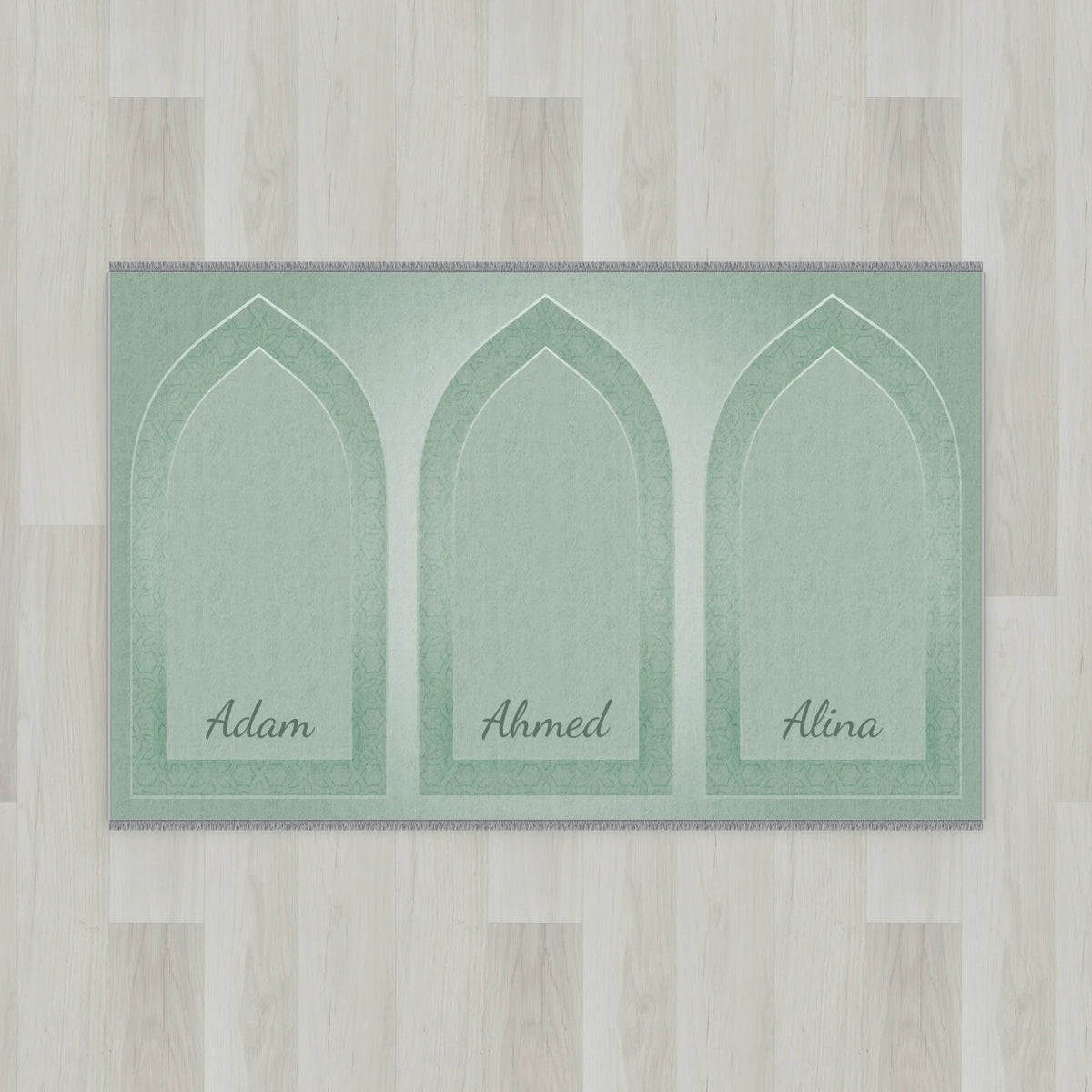 Silhouette Arch Personalized Prayer Mat