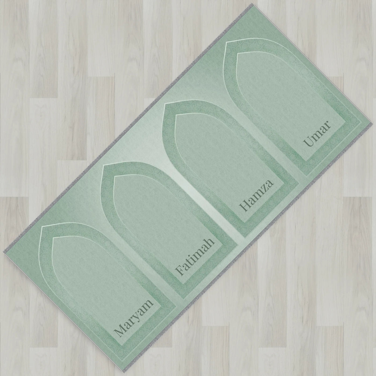 Silhouette Arch Personalized Prayer Mat