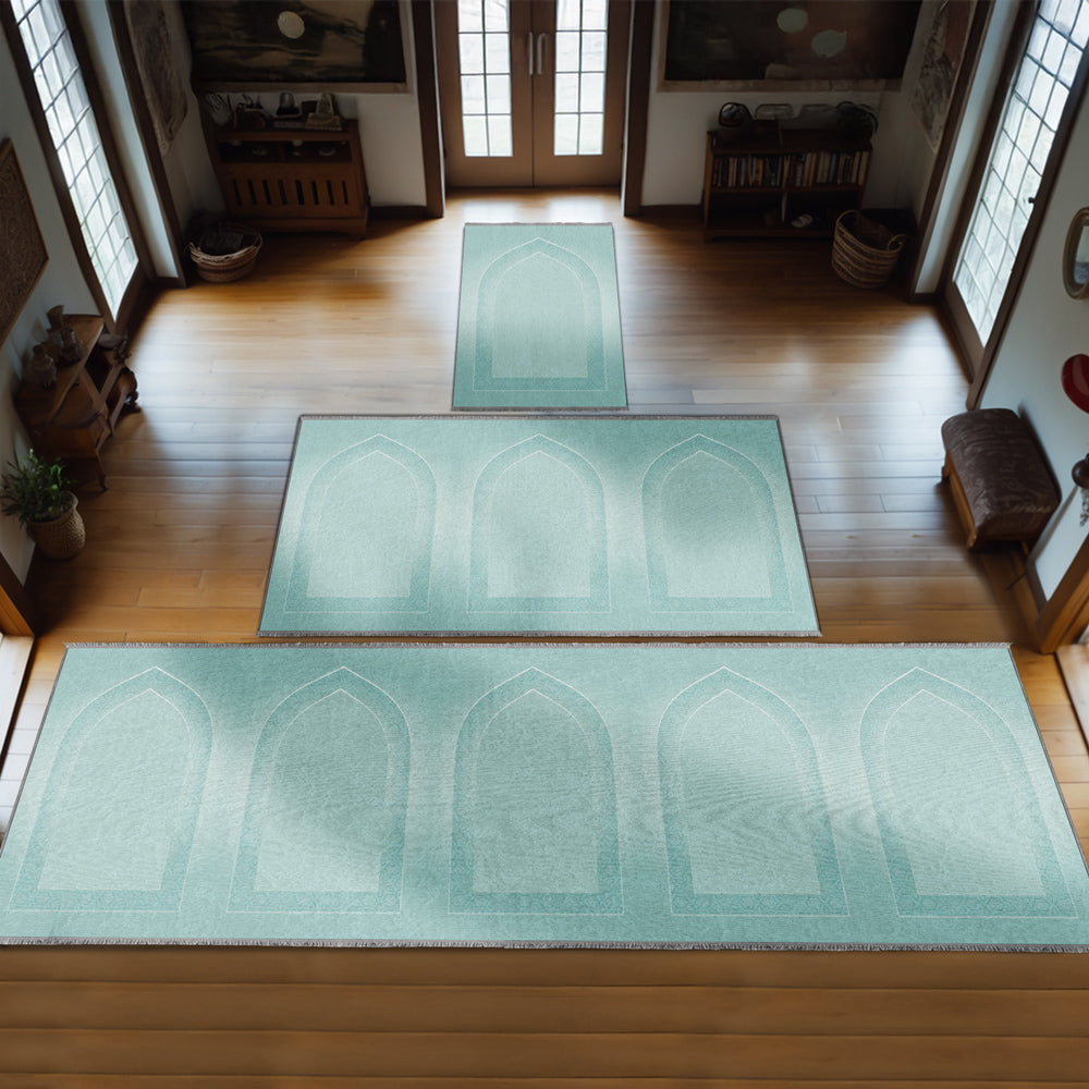 Silhouette Arch Personalized Prayer Mat