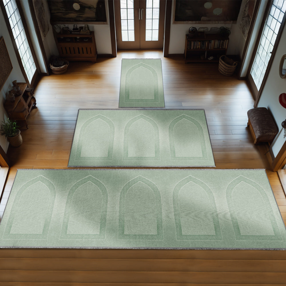 Silhouette Arch Personalized Prayer Mat