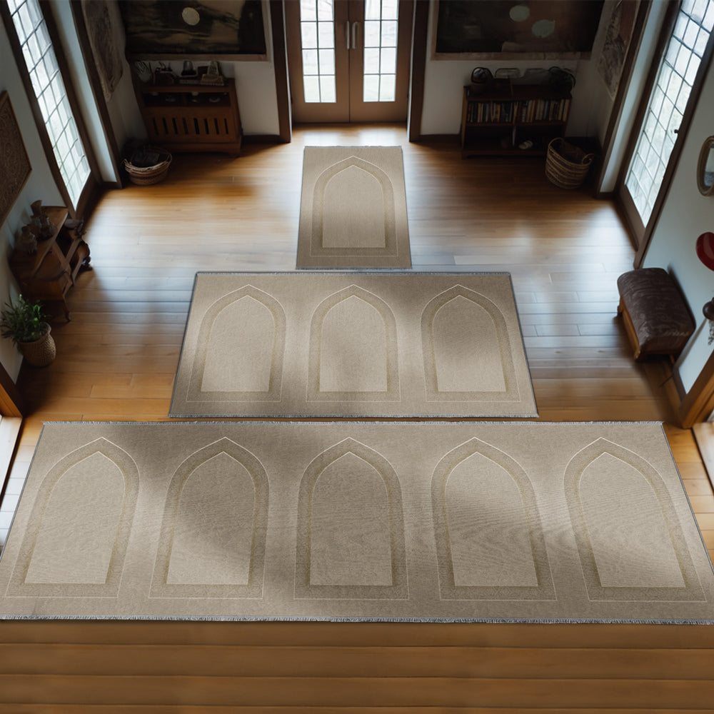 Silhouette Arch Personalized Prayer Mat