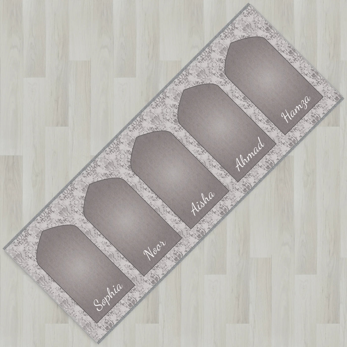 Lace Mihrab Personalized Prayer Mat