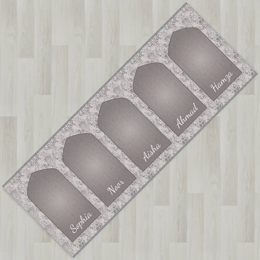 Lace Mihrab Personalized Prayer Mat