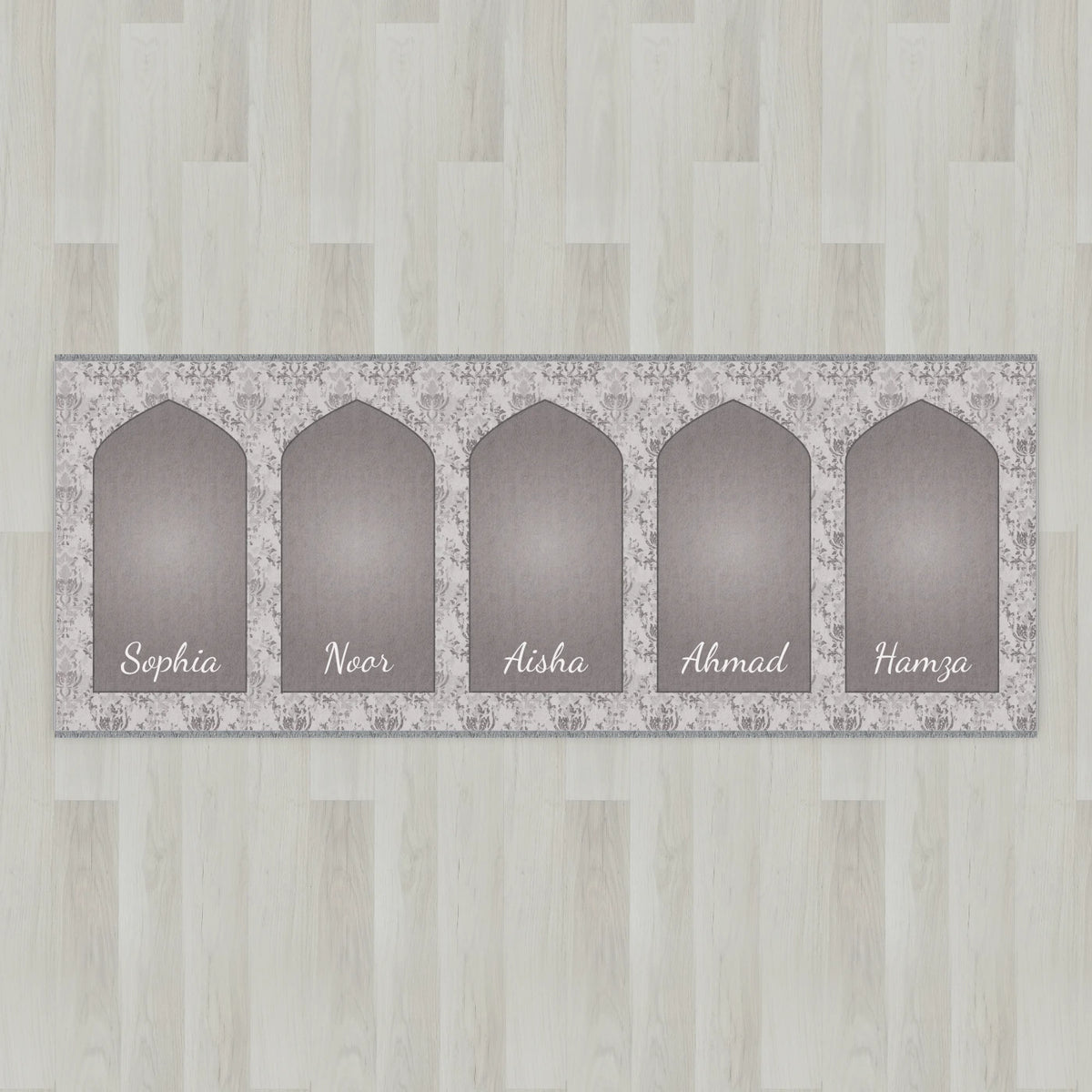Lace Mihrab Personalized Prayer Mat