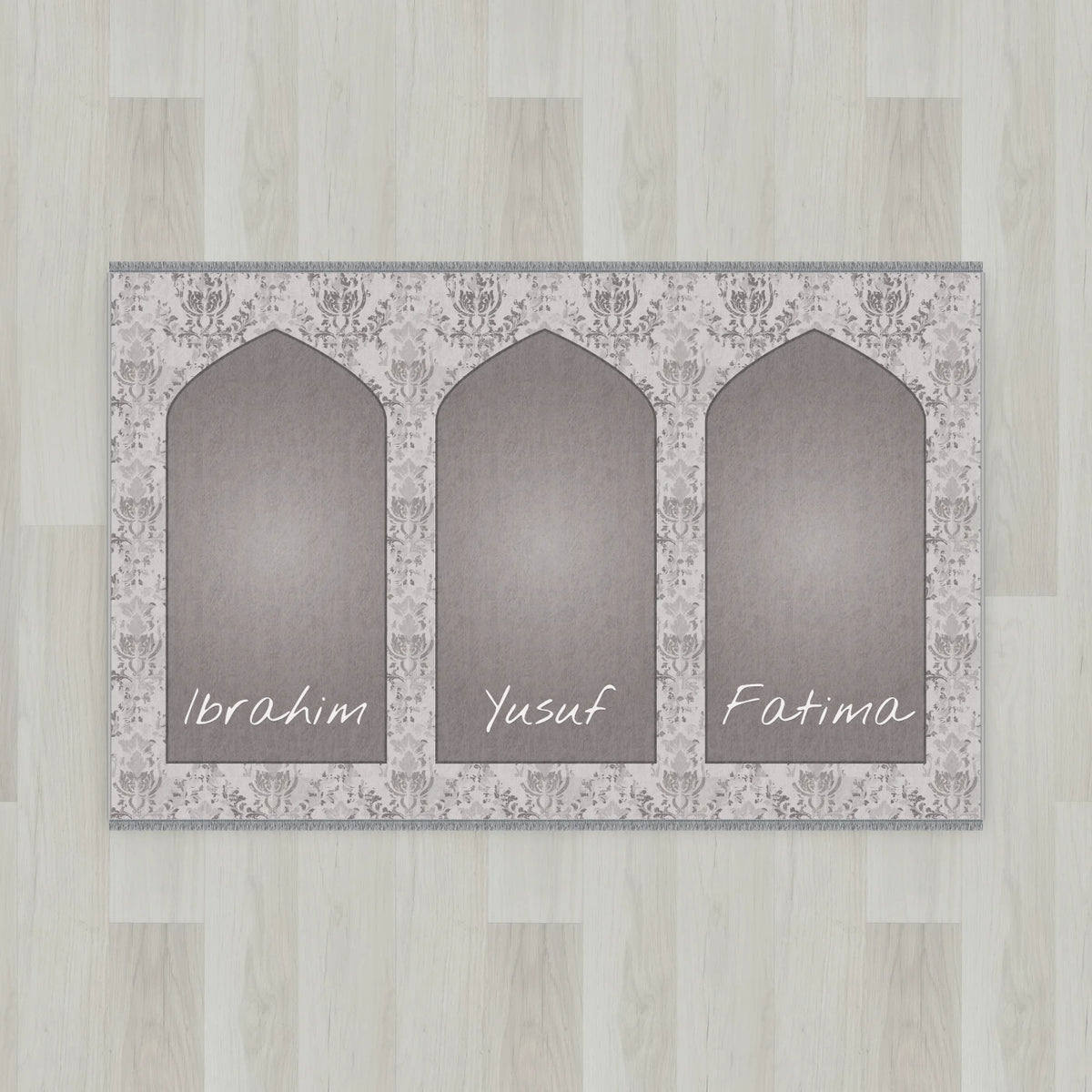Lace Mihrab Personalized Prayer Mat