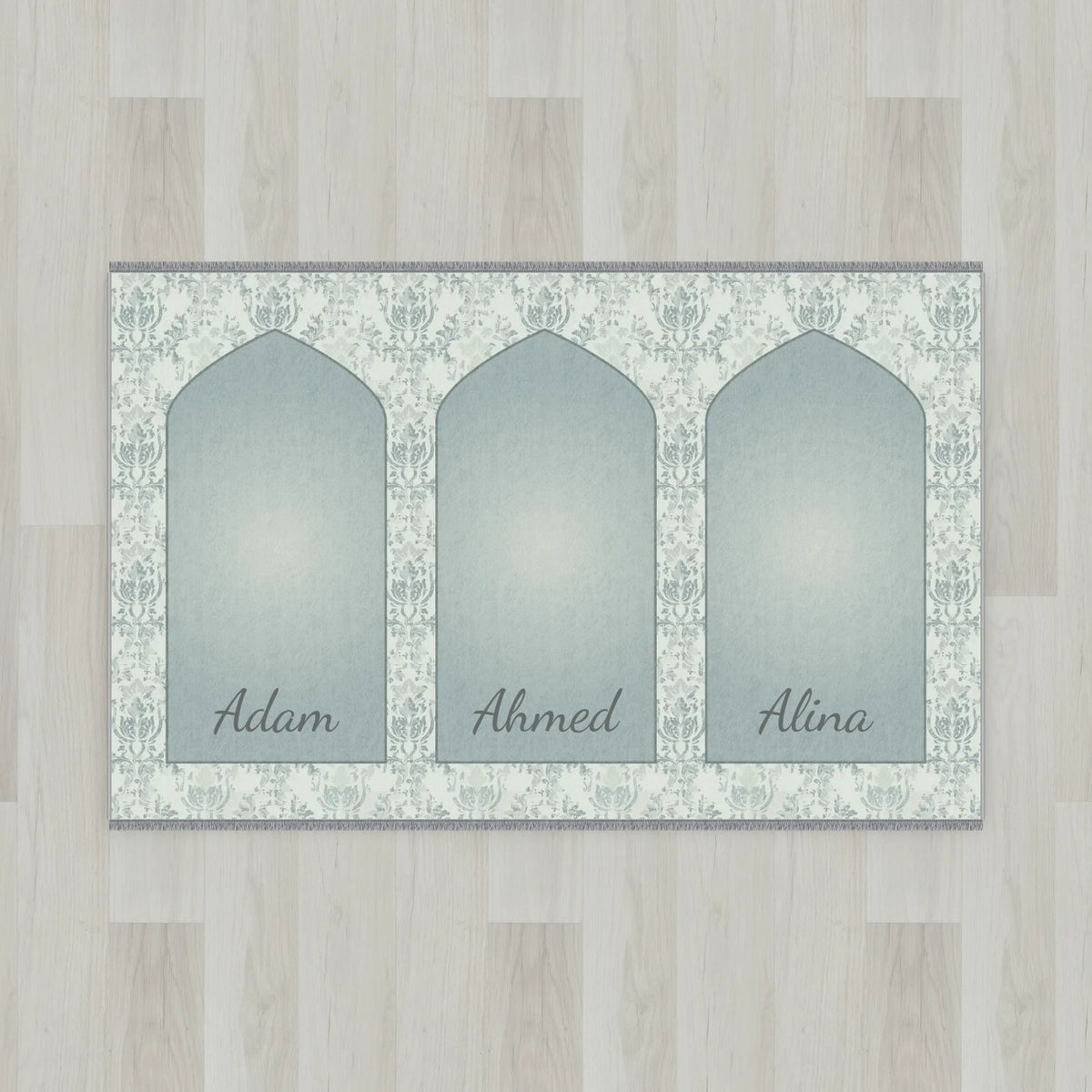 Lace Mihrab Personalized Prayer Mat