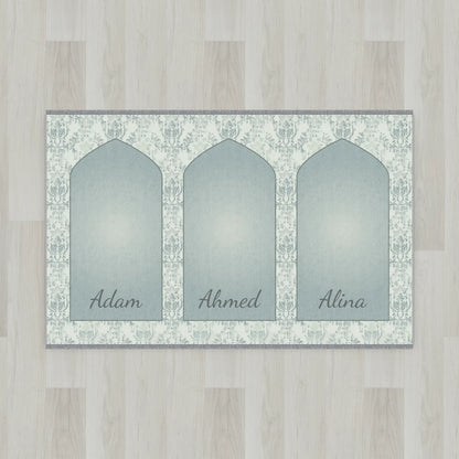 Lace Mihrab Personalized Prayer Mat