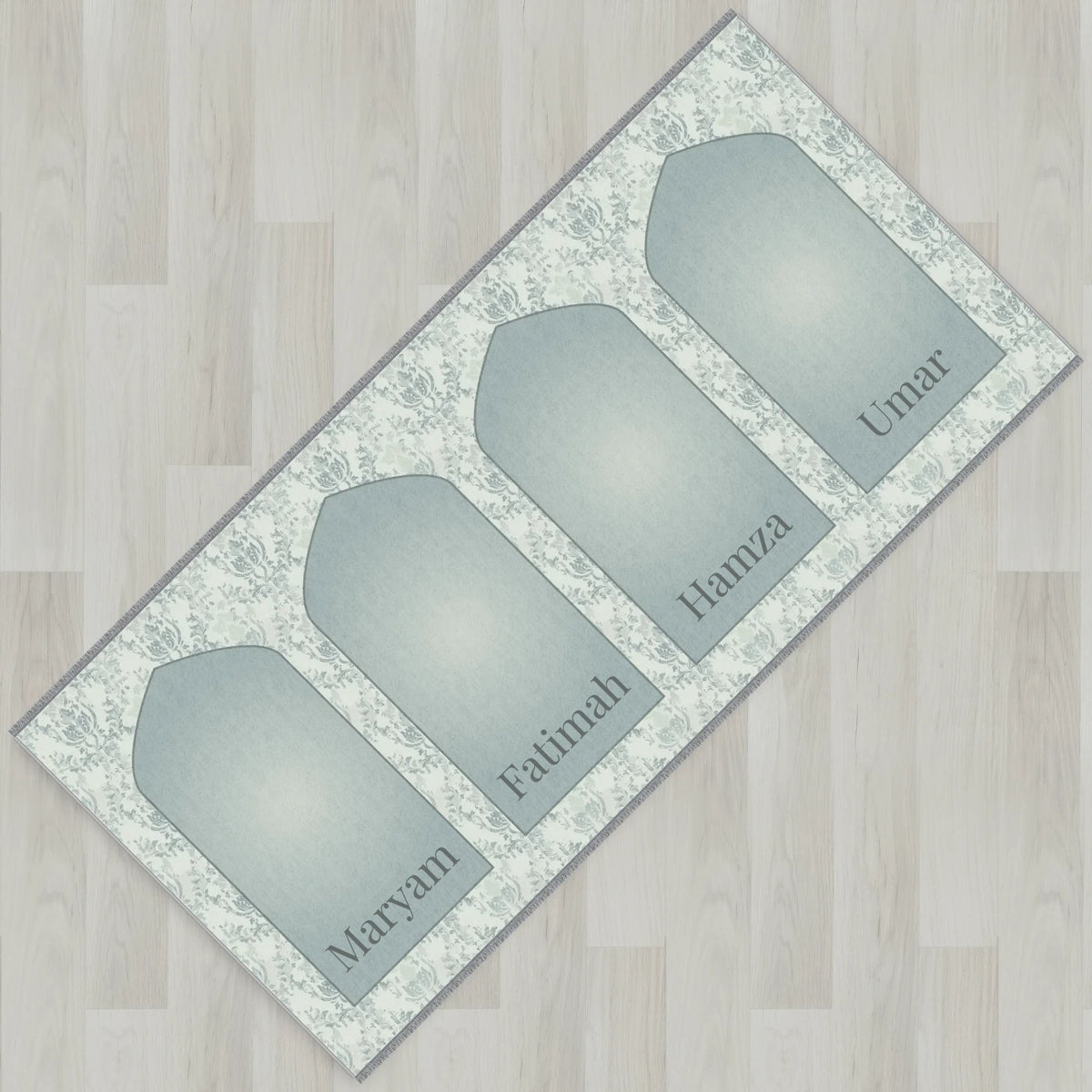 Lace Mihrab Personalized Prayer Mat