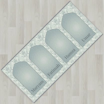 Lace Mihrab Personalized Prayer Mat