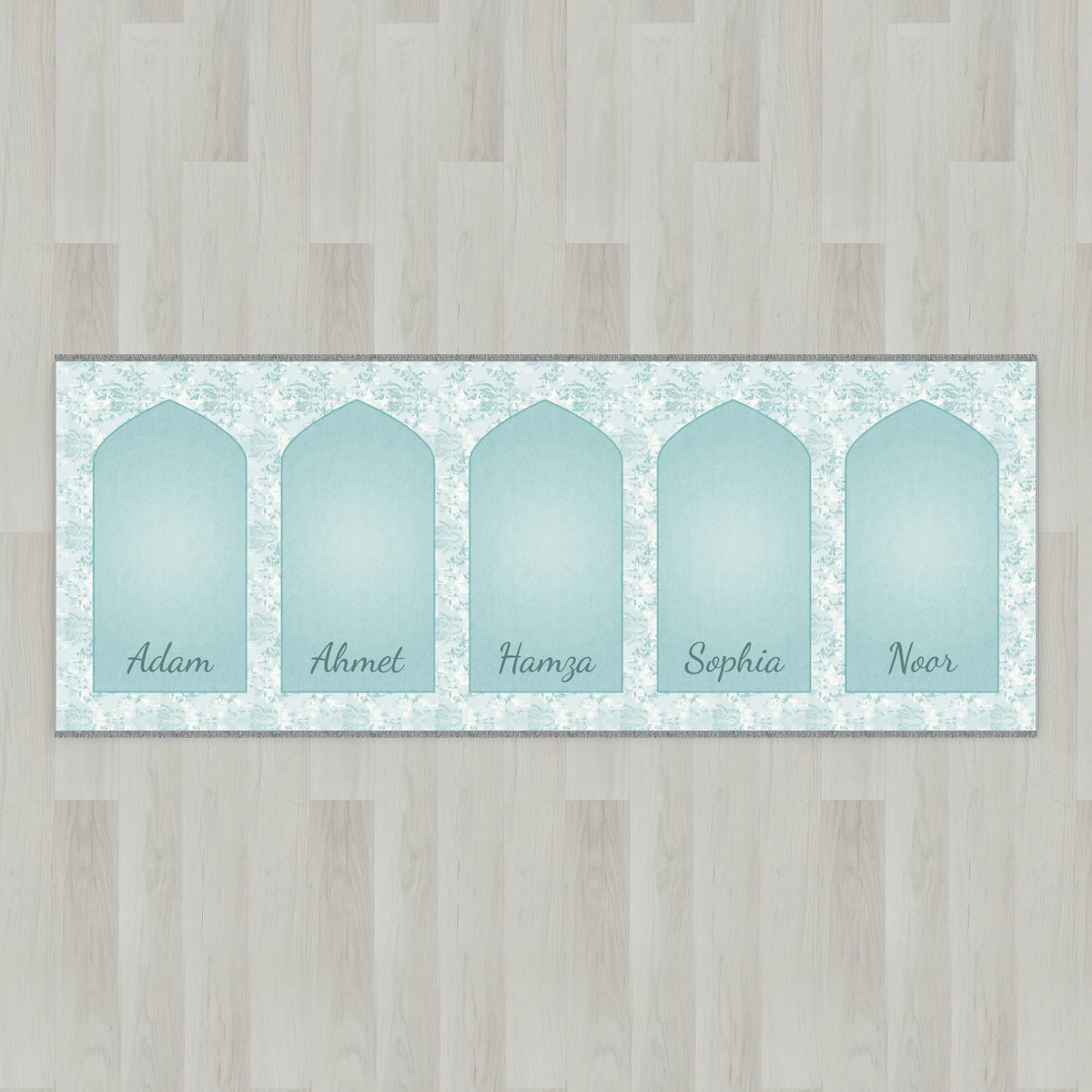 Lace Mihrab Personalized Prayer Mat