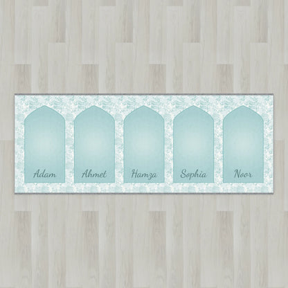Lace Mihrab Personalized Prayer Mat