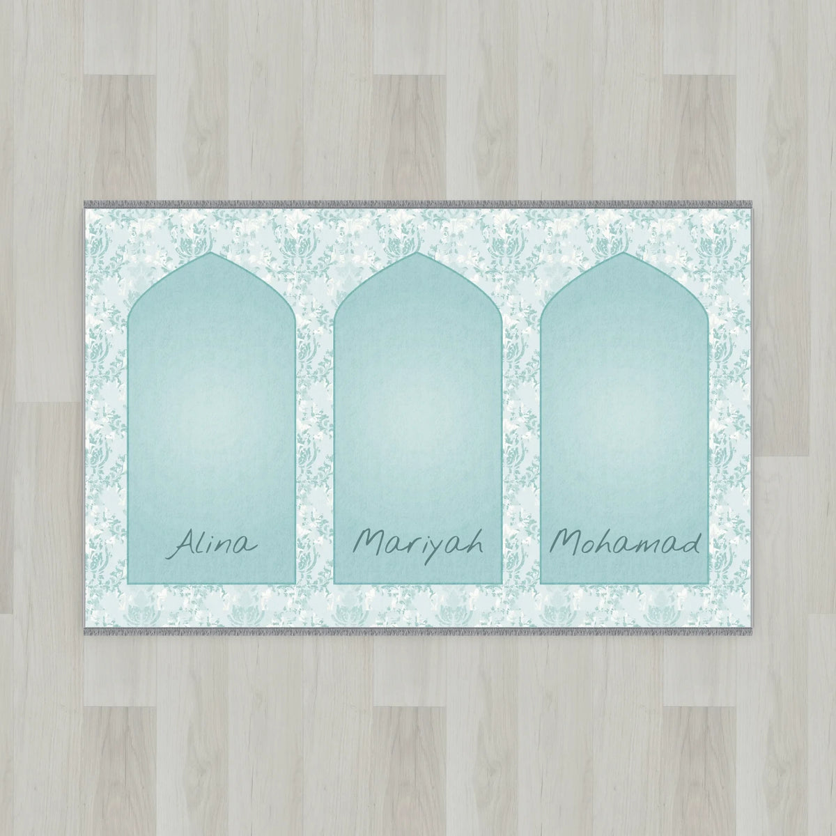 Lace Mihrab Personalized Prayer Mat