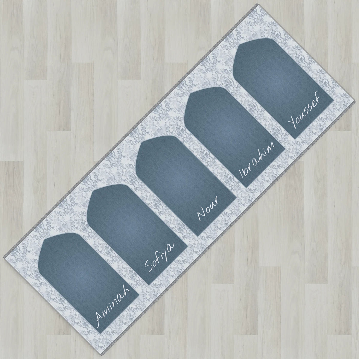 Lace Mihrab Personalized Prayer Mat