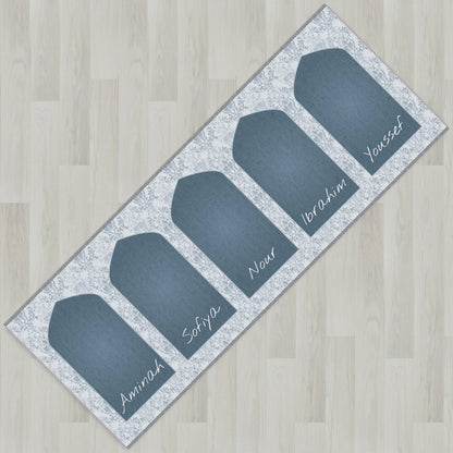 Lace Mihrab Personalized Prayer Mat