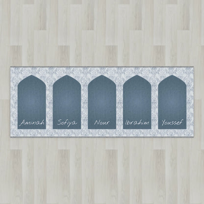 Lace Mihrab Personalized Prayer Mat