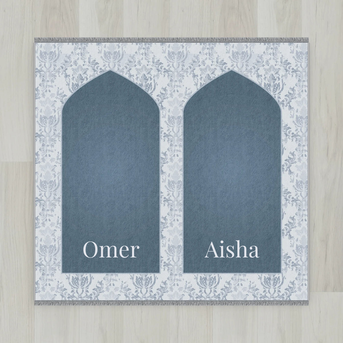 Lace Mihrab Personalized Prayer Mat