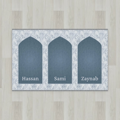 Lace Mihrab Personalized Prayer Mat
