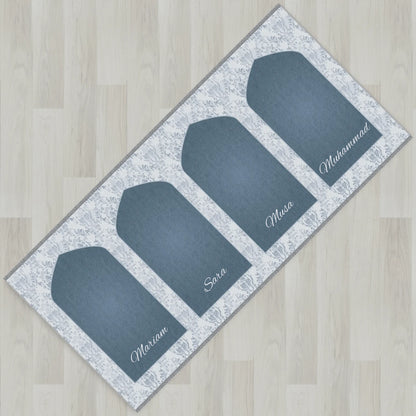 Lace Mihrab Personalized Prayer Mat