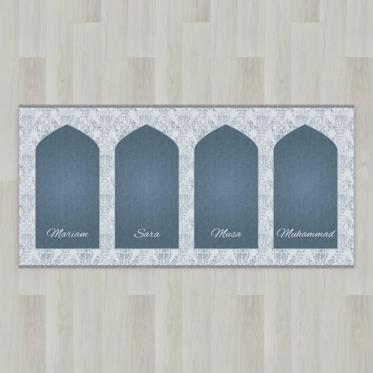 Lace Mihrab Personalized Prayer Mat