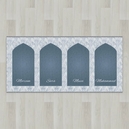 Lace Mihrab Personalized Prayer Mat