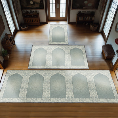 Lace Mihrab Personalized Prayer Mat