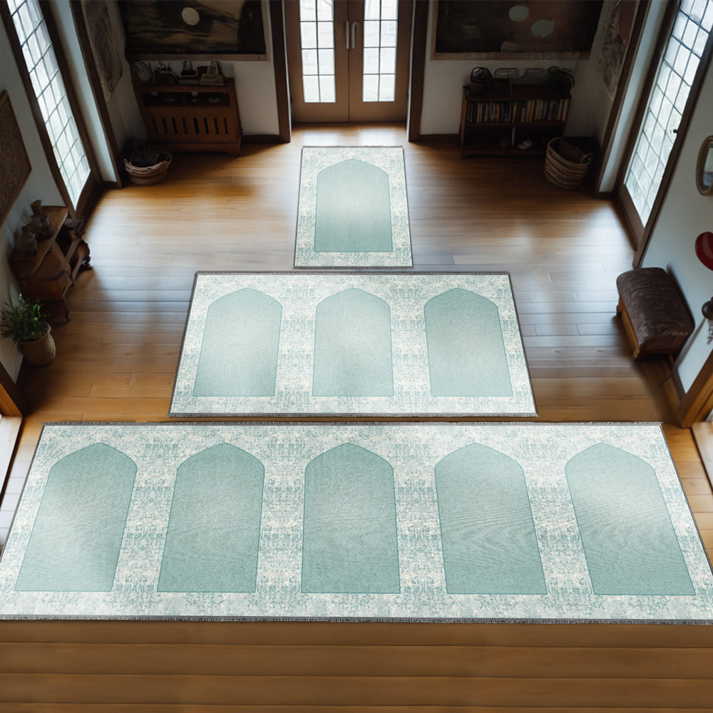 Lace Mihrab Personalized Prayer Mat