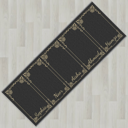 Gilded Frame Personalized Prayer Mat