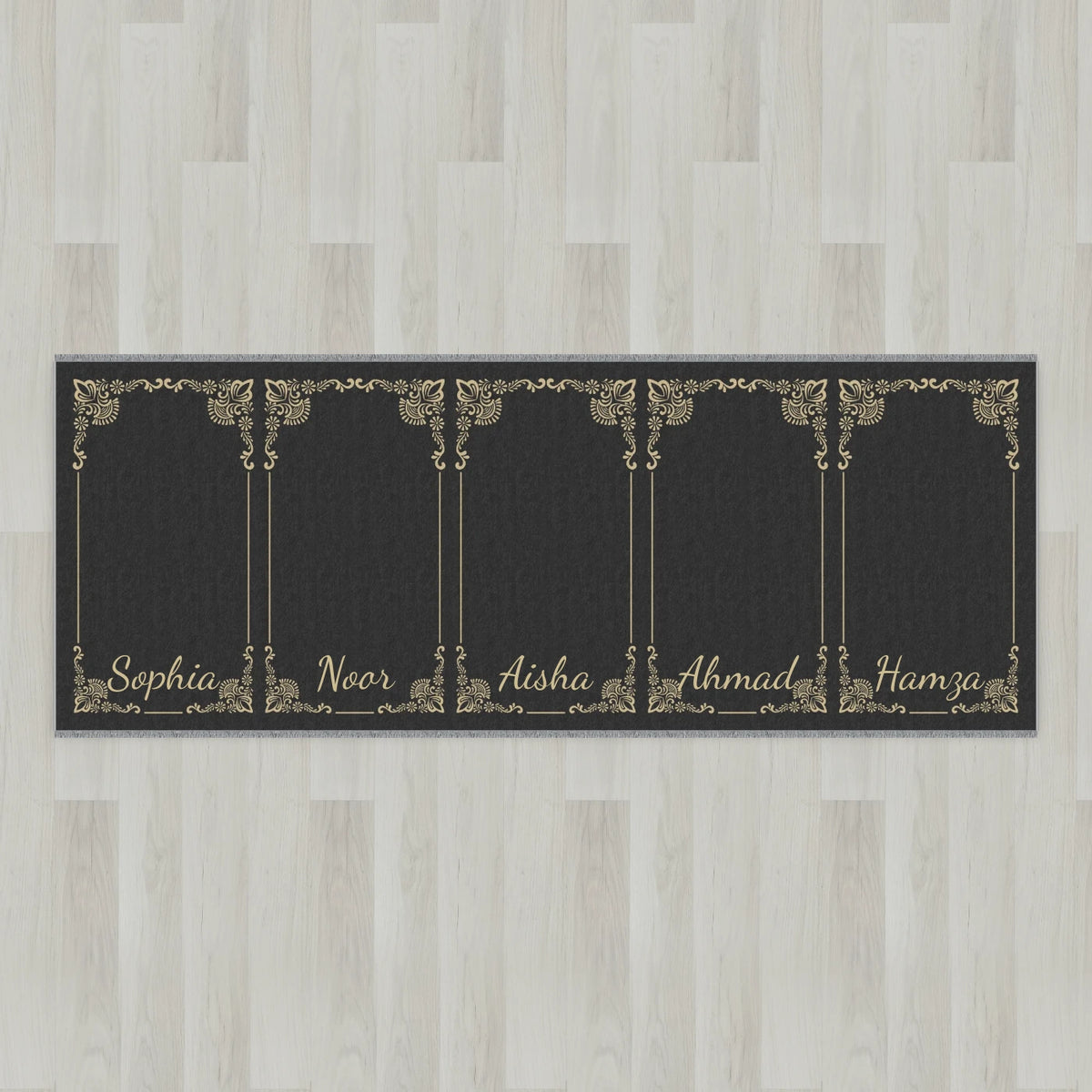 Gilded Frame Personalized Prayer Mat