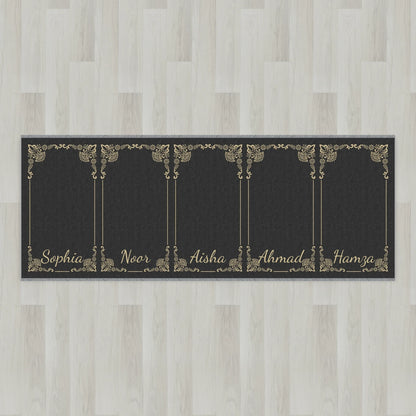Gilded Frame Personalized Prayer Mat
