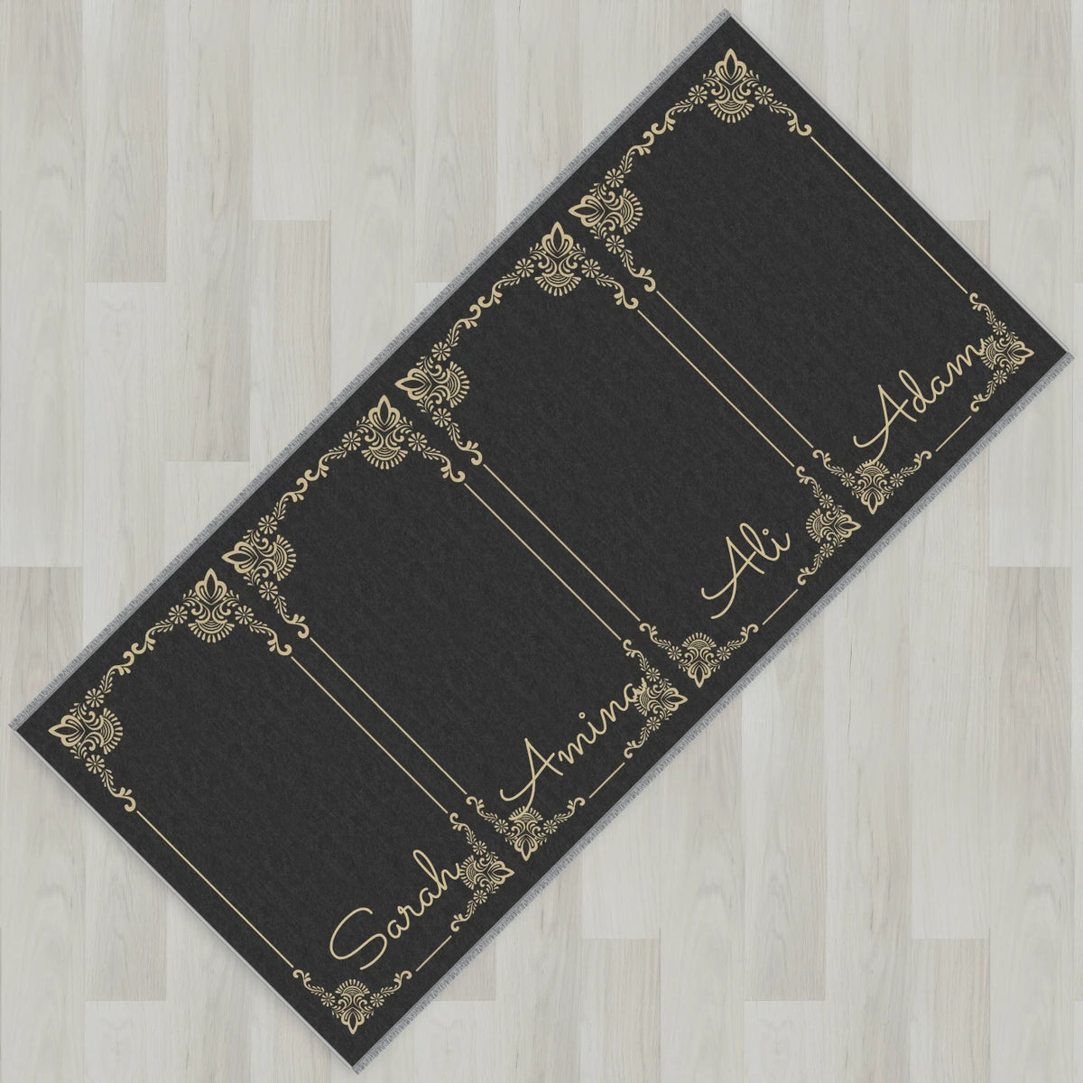 Gilded Frame Personalized Prayer Mat
