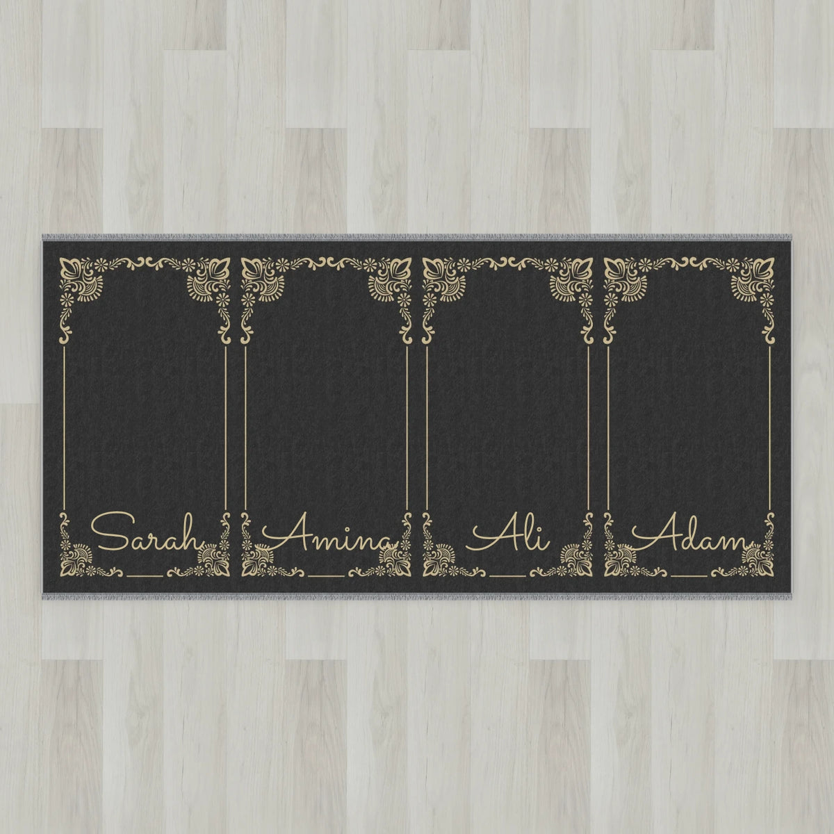 Gilded Frame Personalized Prayer Mat