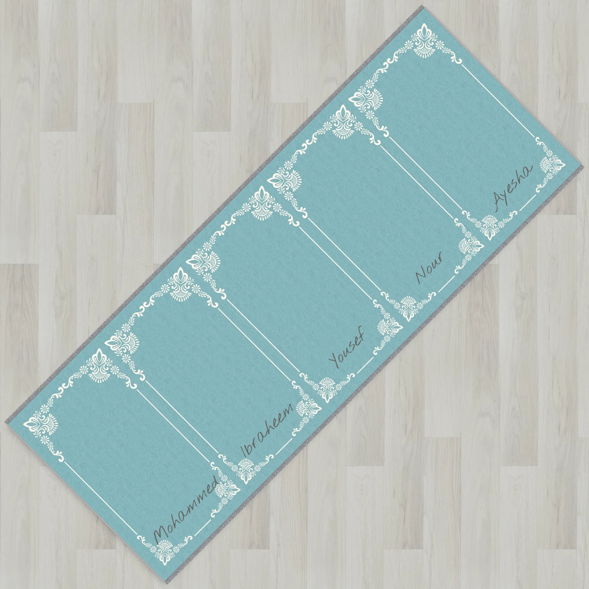 Gilded Frame Personalized Prayer Mat