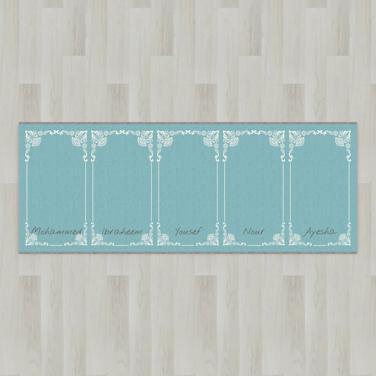 Gilded Frame Personalized Prayer Mat