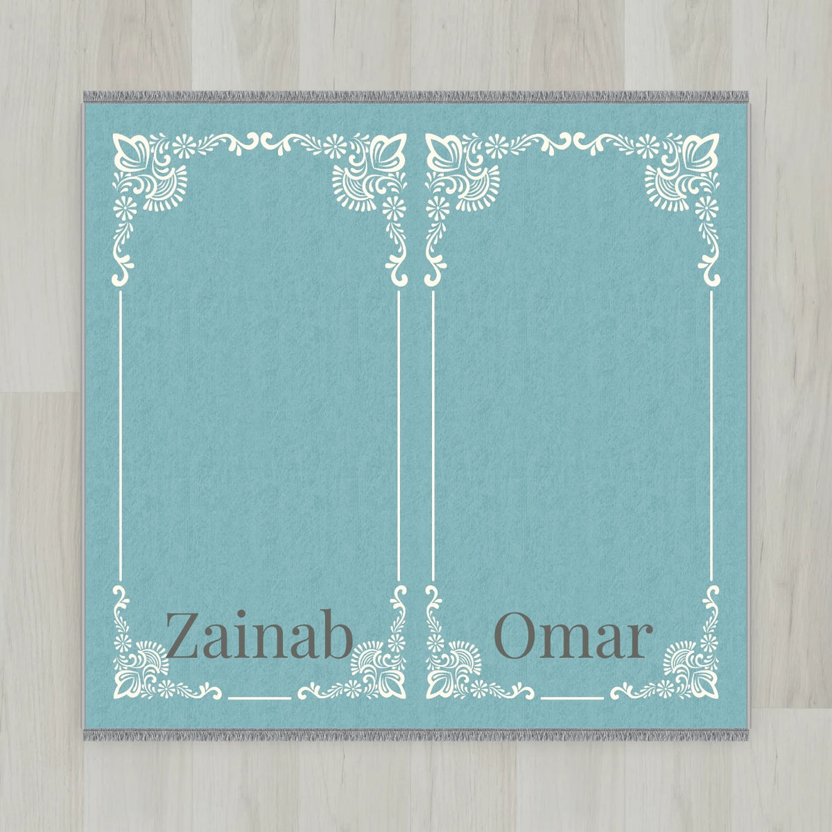 Gilded Frame Personalized Prayer Mat