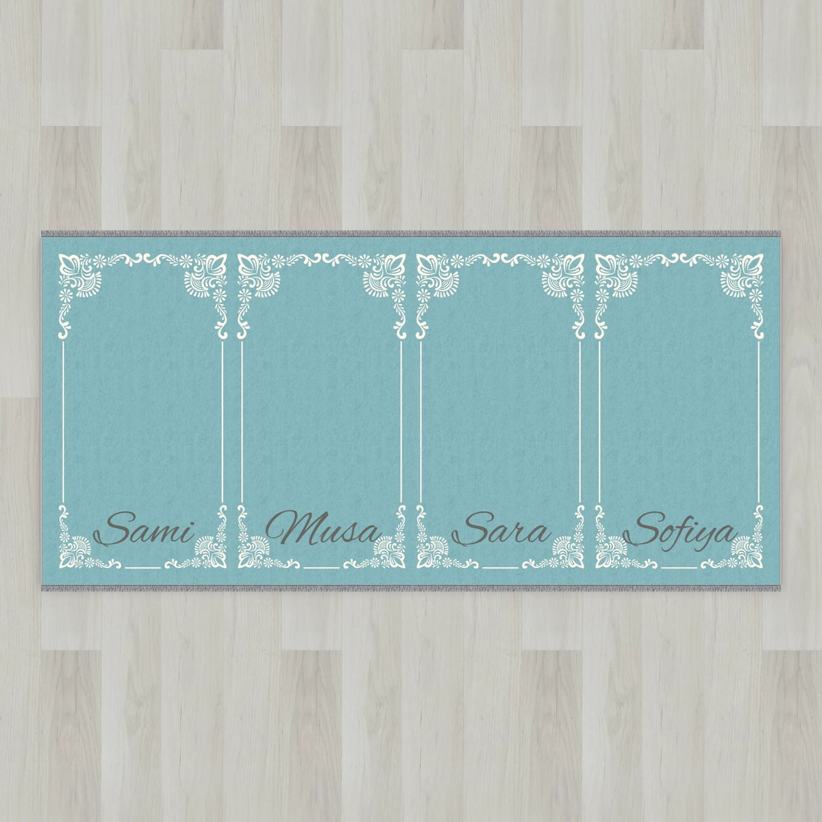 Gilded Frame Personalized Prayer Mat