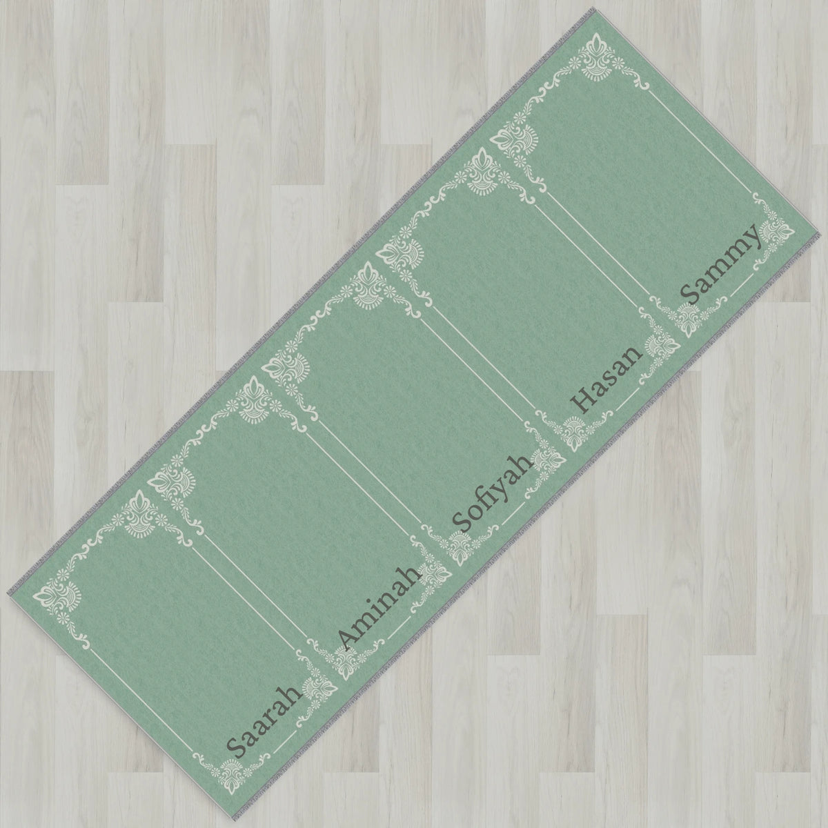 Gilded Frame Personalized Prayer Mat