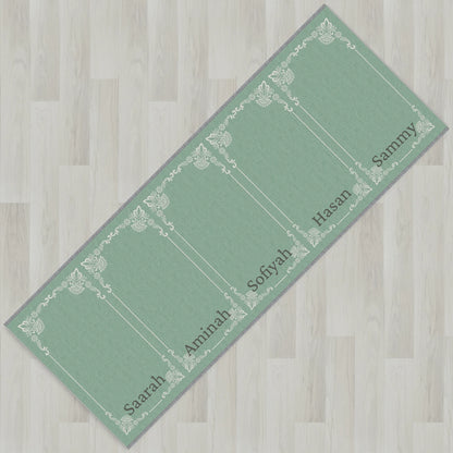 Gilded Frame Personalized Prayer Mat