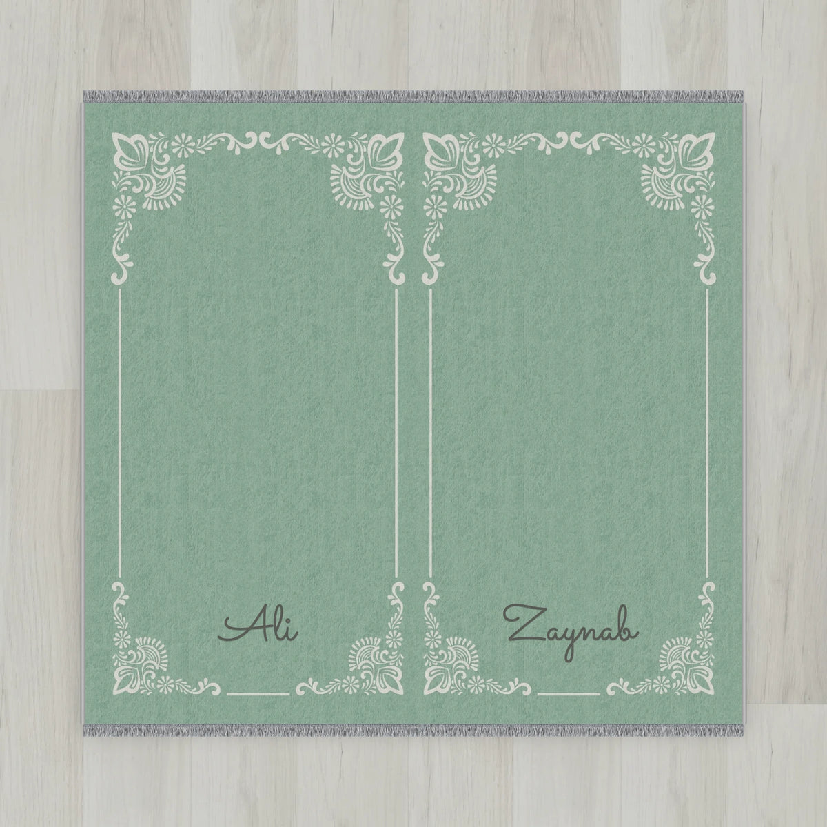 Gilded Frame Personalized Prayer Mat